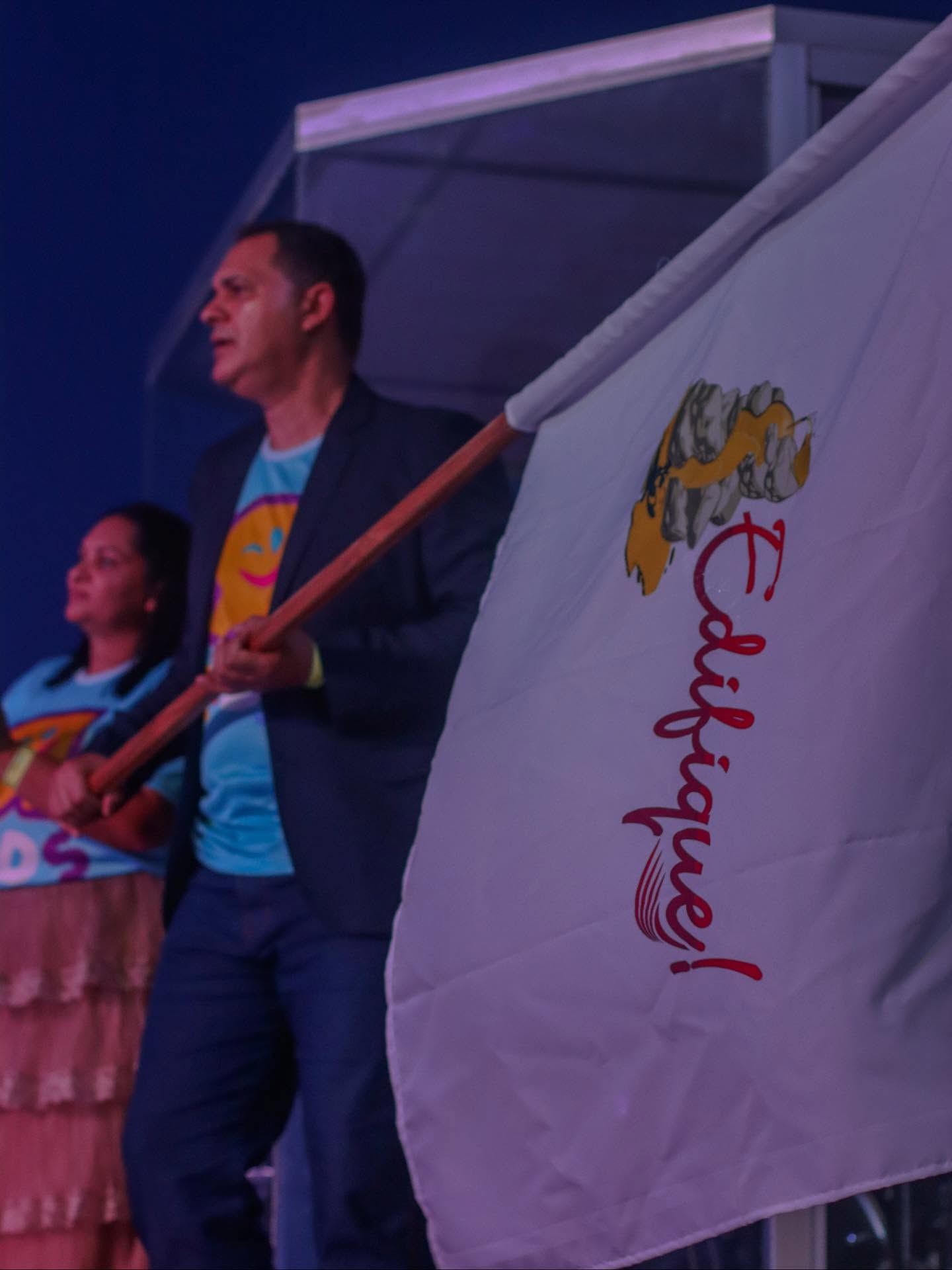 Comunhão da igreja em um encontro anterior